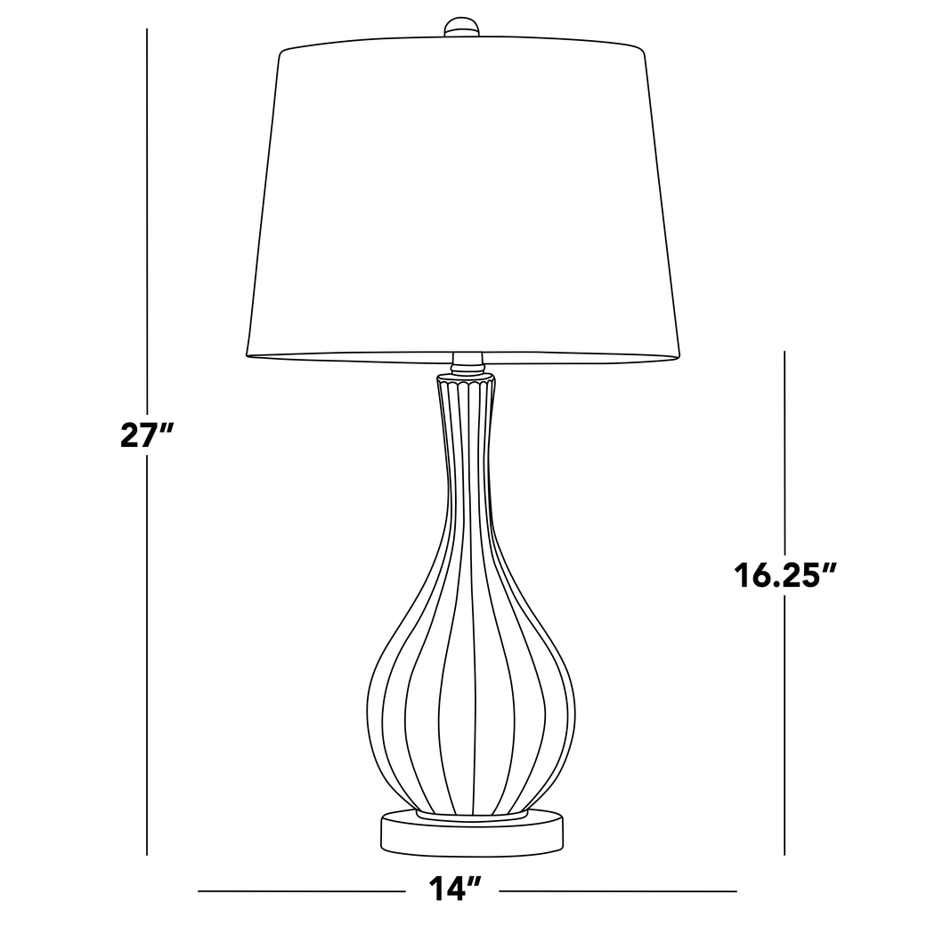 Vulcan Bend Clear Lamp, Set of 2 - Thumbnail - Image 7