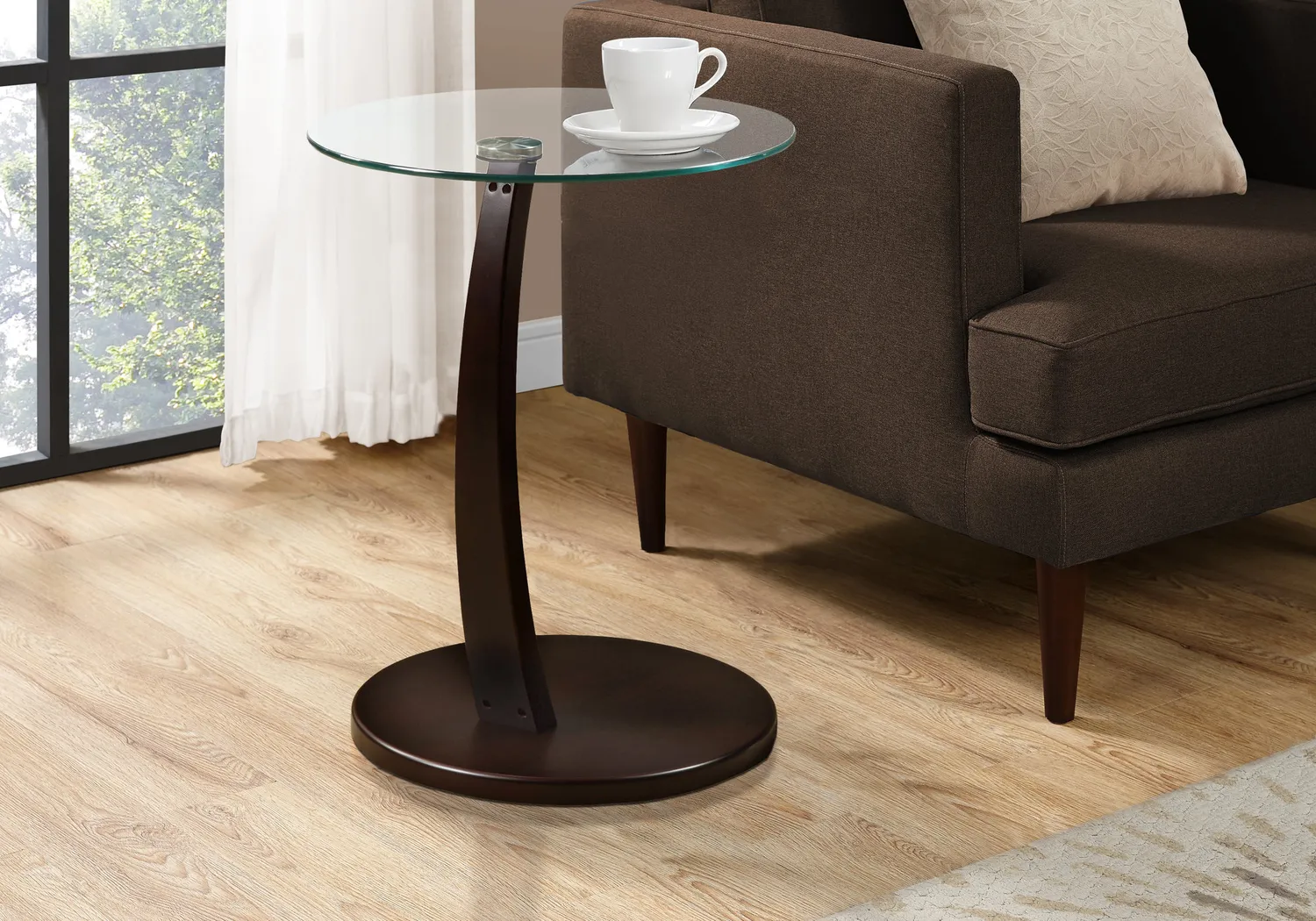 Vultee Cappuccino Accent Table - Thumbnail - Image 2