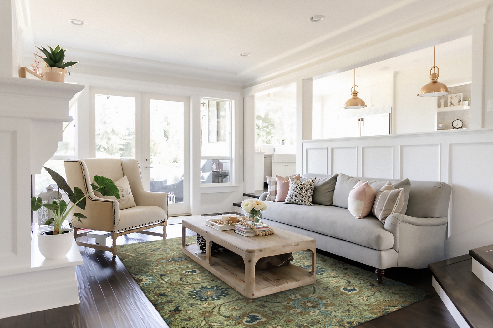 Vulzal Green 5' x 7'9 Rug - Thumbnail - Image 2