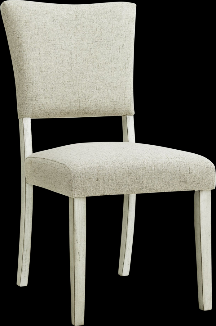 Vuyelwa White Side Chair, Set of 2 - Thumbnail - Image 5