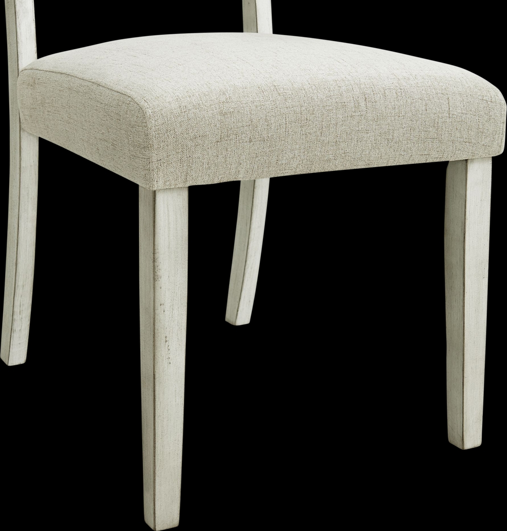 Vuyelwa White Side Chair, Set of 2 - Thumbnail - Image 8