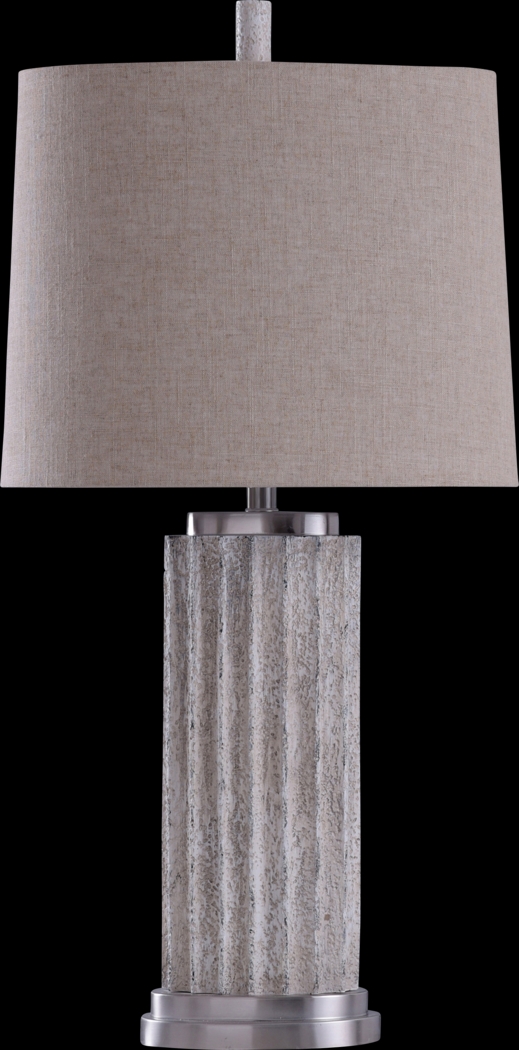 Vyse Beige Lamp - Thumbnail - Image 1