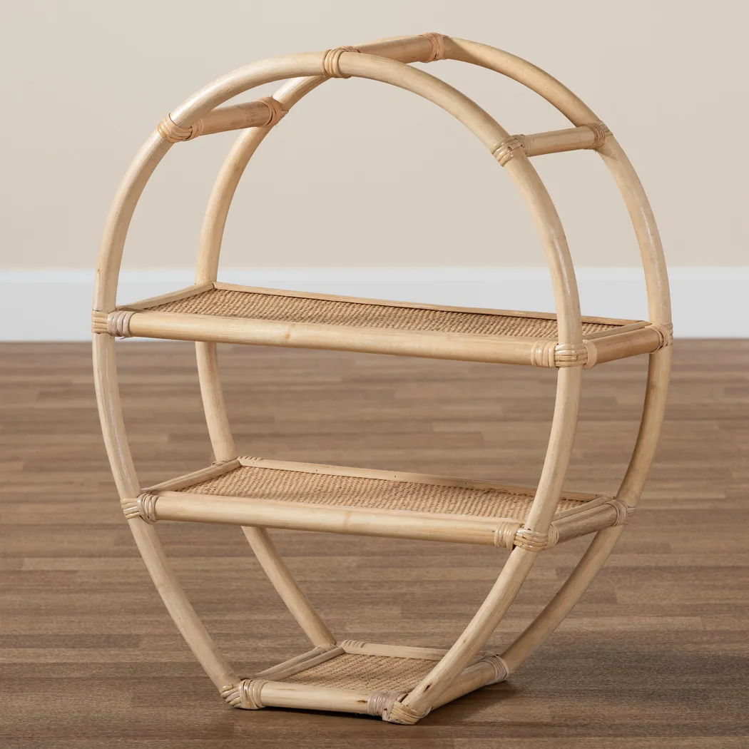 Wadleigh Brown 3-Tier Display Shelf - Thumbnail - Image 6