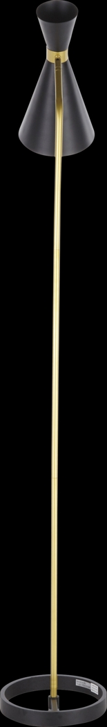 Wadleigh Post Black Floor Lamp - Thumbnail - Image 5