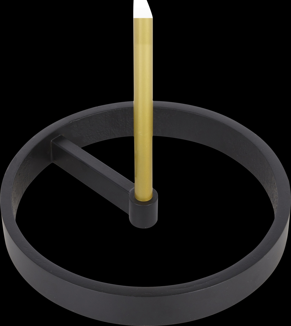 Wadleigh Post Black Floor Lamp - Thumbnail - Image 8