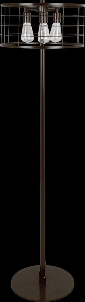 Wadsworth Antique Brown Floor Lamp - Thumbnail - Image 1