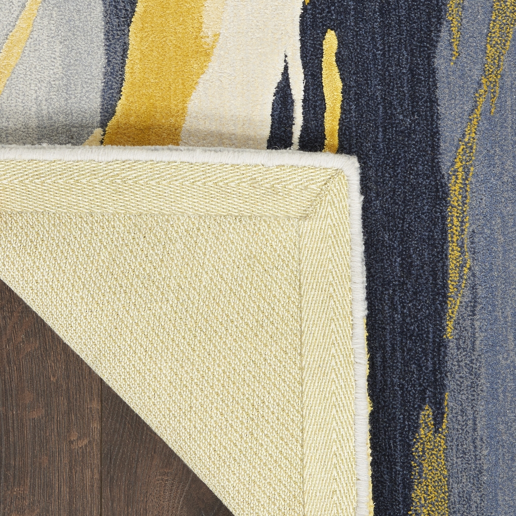Wagim Gray/Gold 5'6 x 7'5 Rug - Thumbnail - Image 4