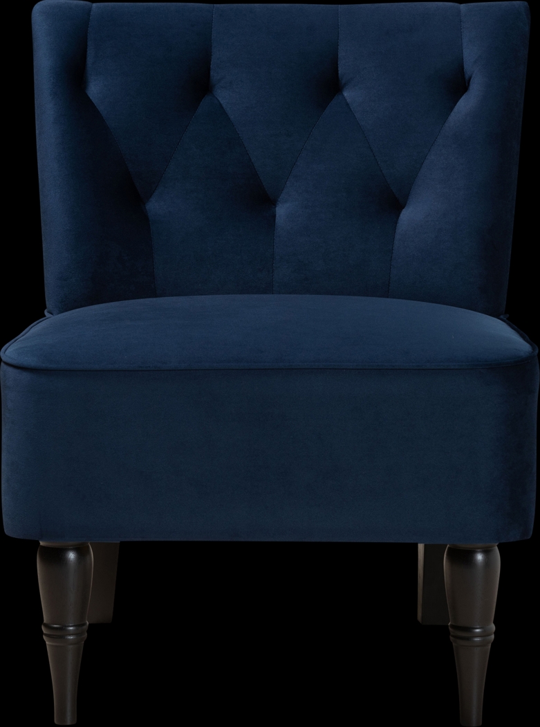 Wainwright Blue Accent Chair - Thumbnail - Image 3