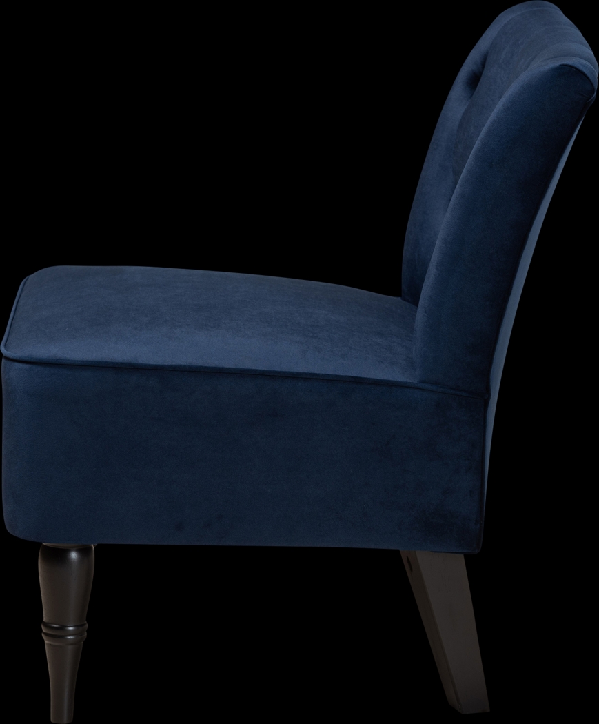 Wainwright Blue Accent Chair - Thumbnail - Image 5