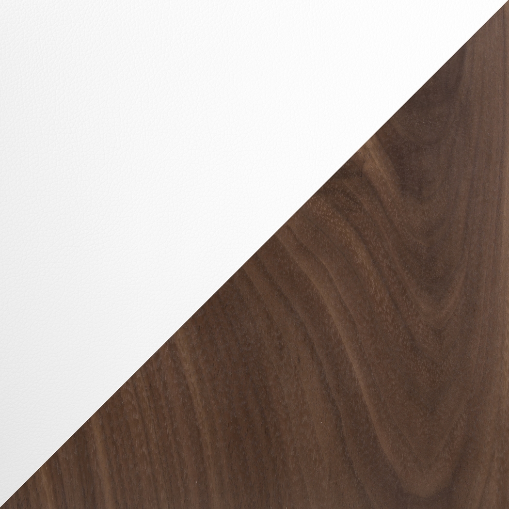 Waiv White Adjustable Swivel 3 Pc Counter Height Dining Set - Thumbnail - Image 7