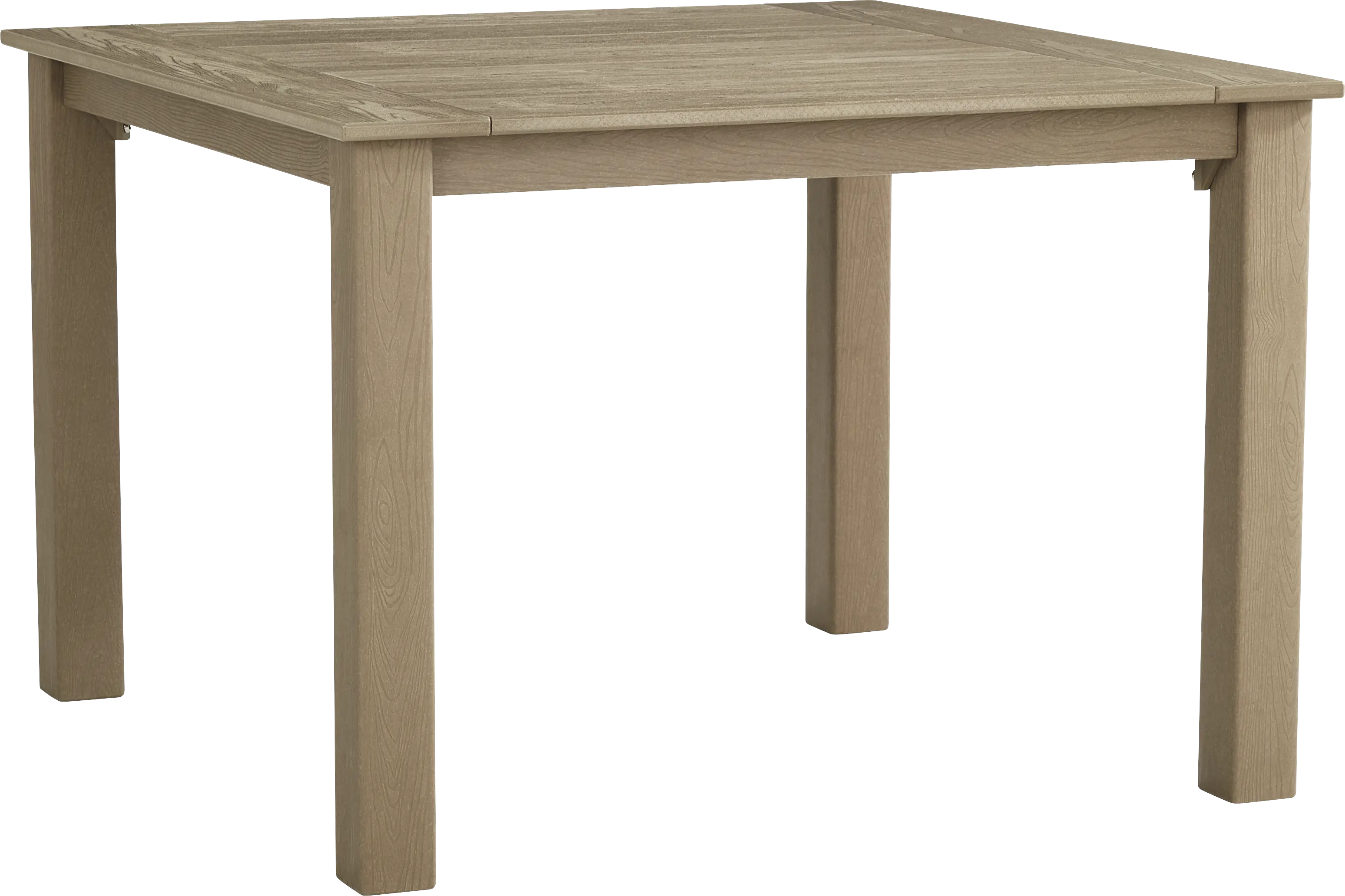 Wakefield Brown 5 Pc 42 in. Square Outdoor Dining Set with Oat Cushions - Image 2