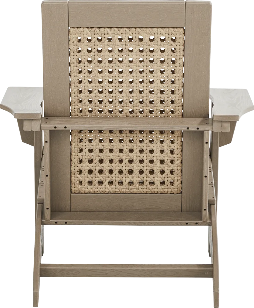 Wakefield Brown Outdoor Adirondack Chair - Image 3