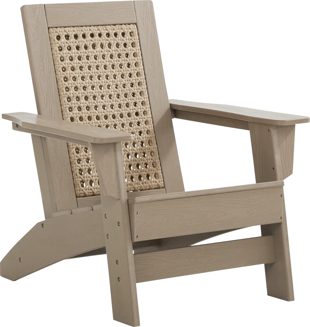 Wakefield Brown Outdoor Adirondack Chair - Image 1