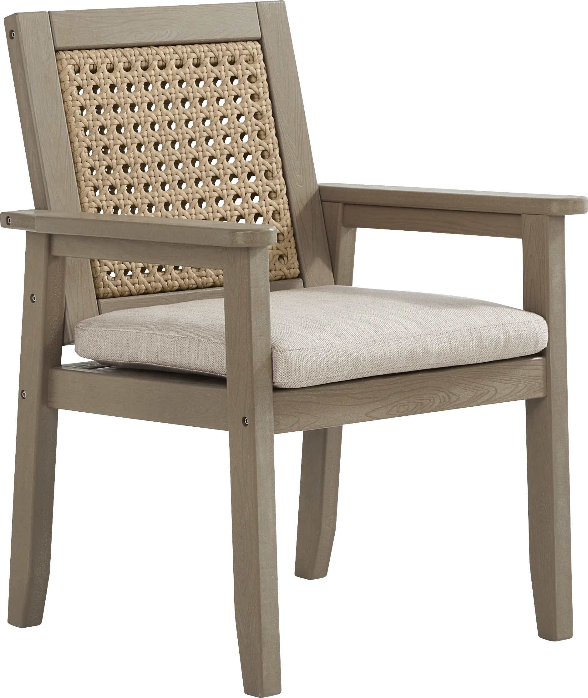 Wakefield Brown 9 Pc 84 in. Outdoor Dining Set with Oat Cushions - Image 3