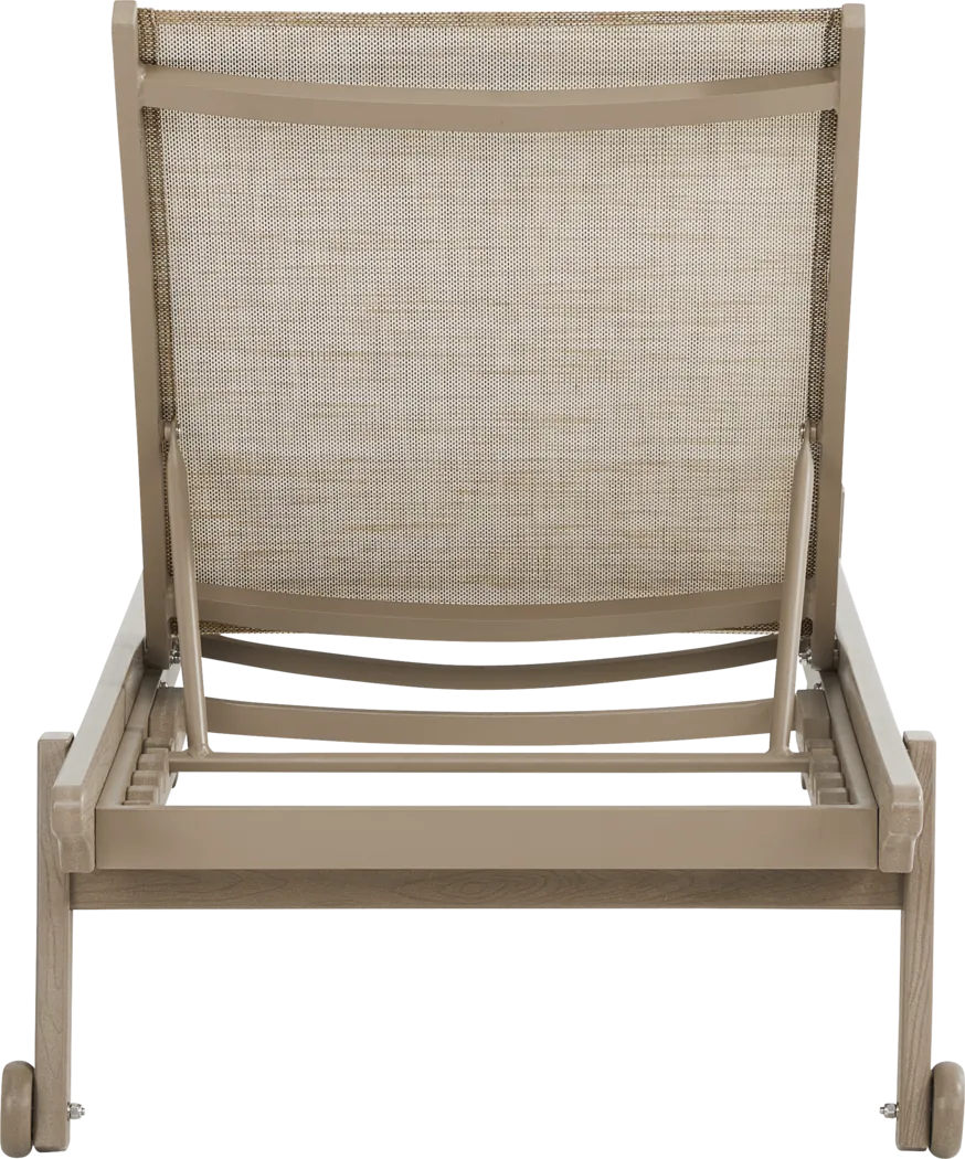 Wakefield Brown Outdoor Chaise - Image 2