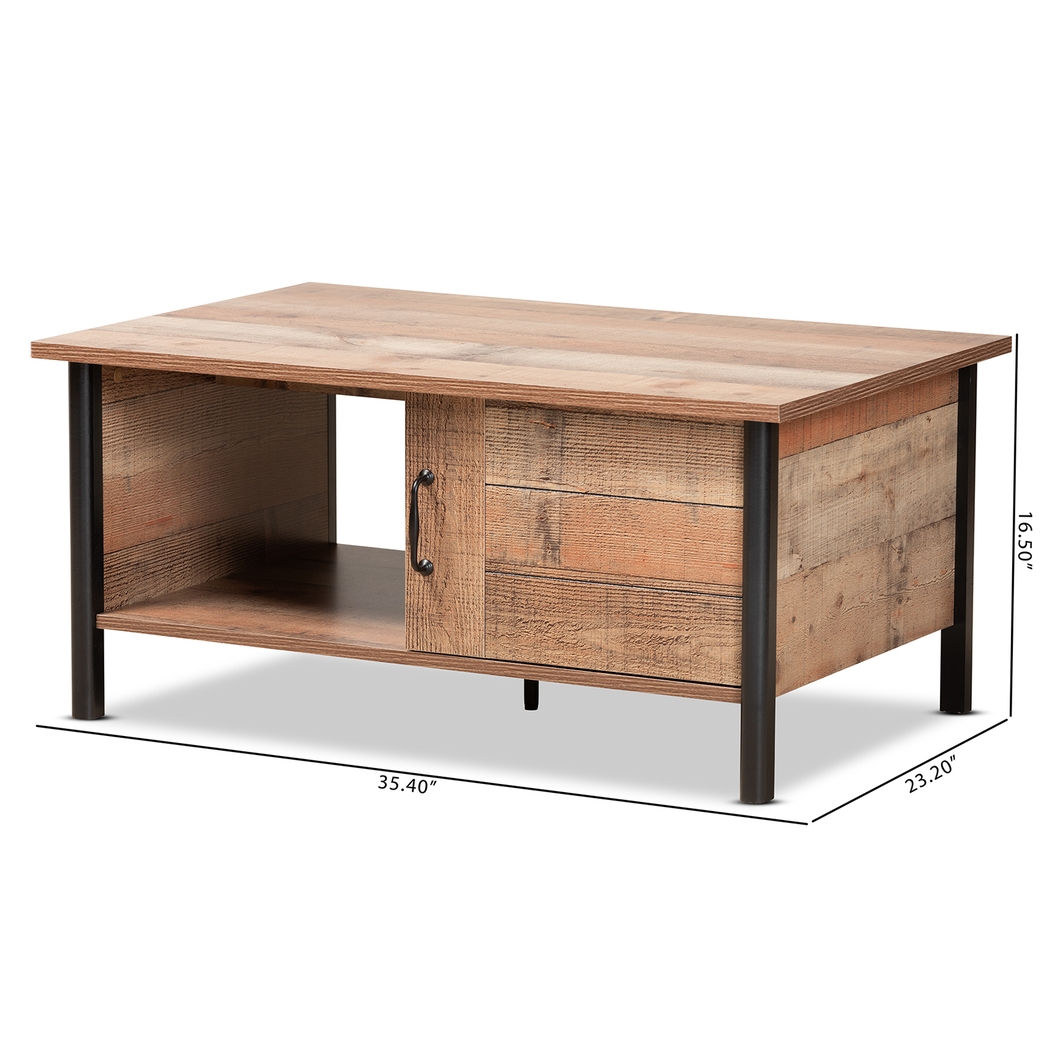 Wakeman Brown Cocktail Table - Thumbnail - Image 10