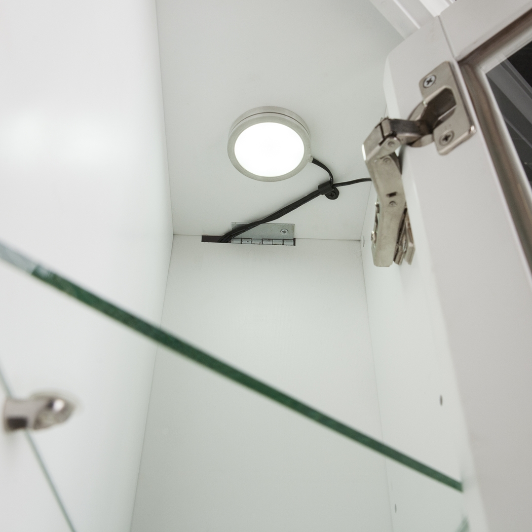 Wakerobin III White 52 in. Console With Smart Electric Fireplace - Thumbnail - Image 4