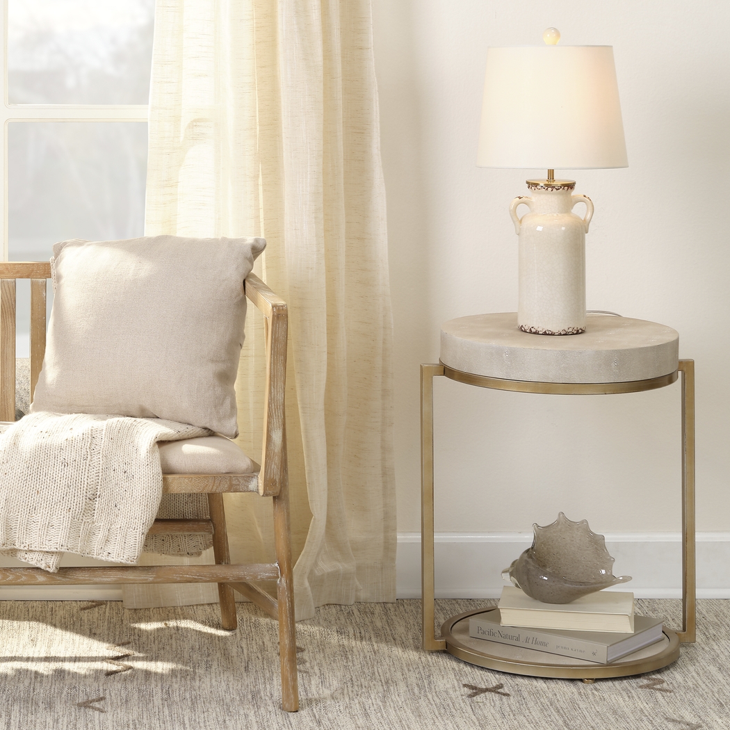 Wakulla Court Cream Lamp - Thumbnail - Image 2