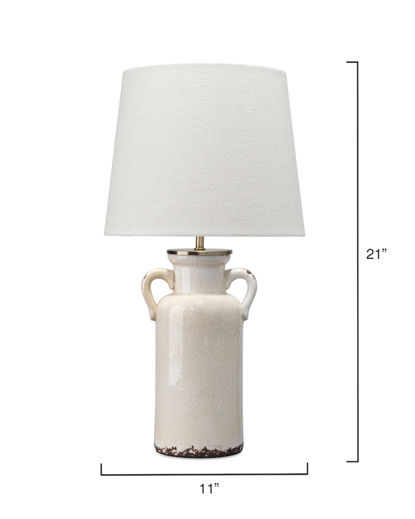 Wakulla Court Cream Lamp - Thumbnail - Image 5