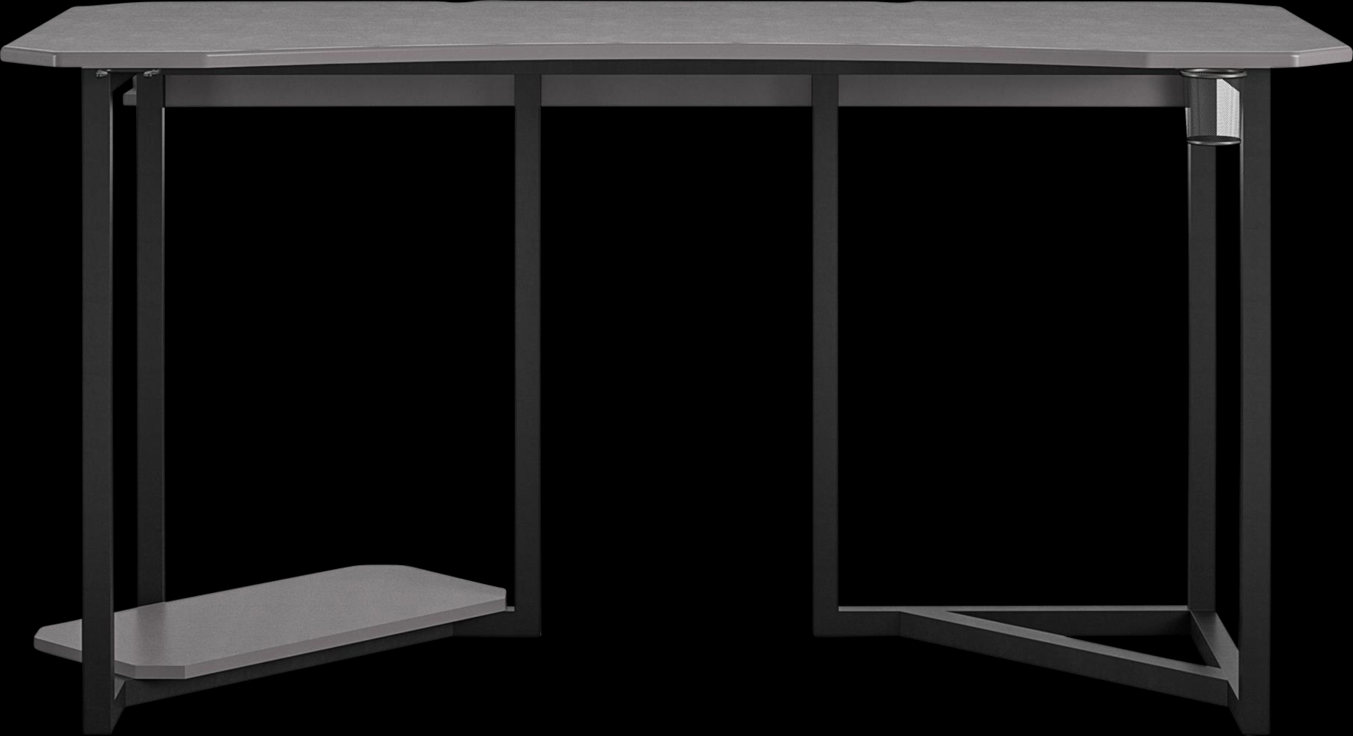 Walavista Gray Gaming Desk - Thumbnail - Image 6
