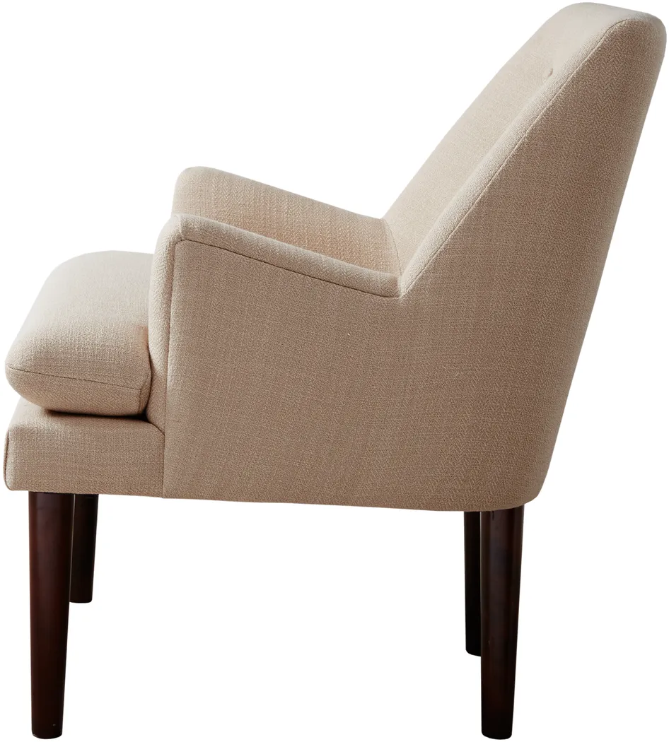 Waldane Beige Accent Chair - Thumbnail - Image 2