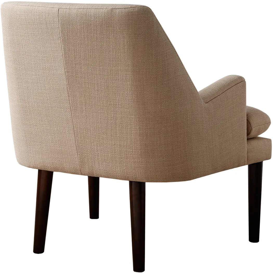 Waldane Beige Accent Chair - Thumbnail - Image 3
