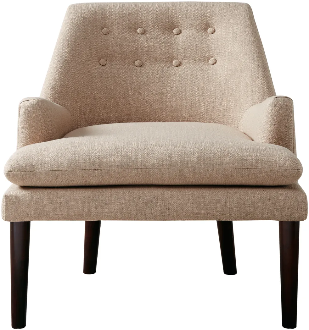 Waldane Beige Accent Chair - Thumbnail - Image 4