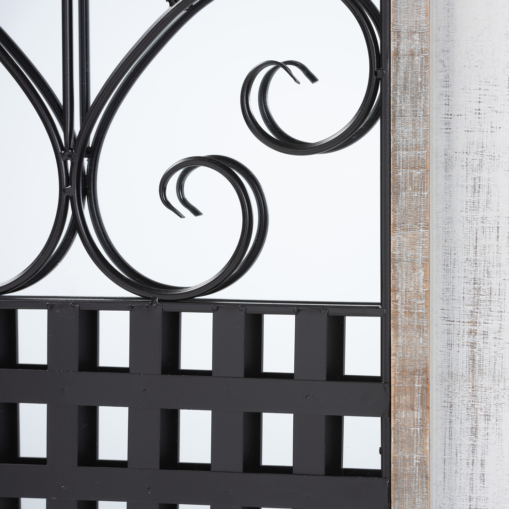 Waldane White Wall Mirror - Thumbnail - Image 2