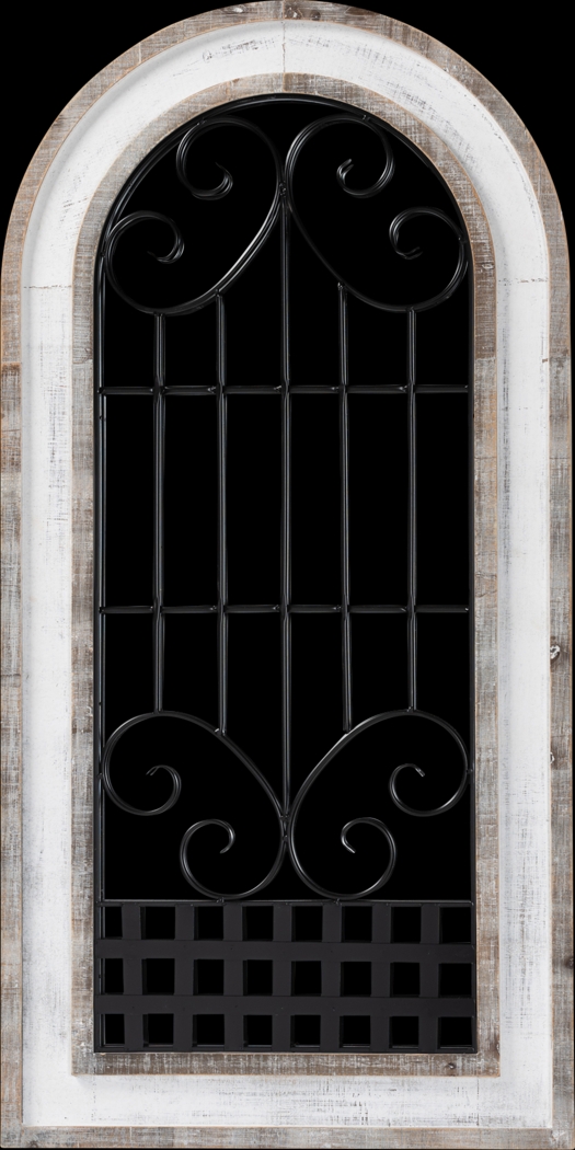 Waldane White Wall Mirror - Thumbnail - Image 1