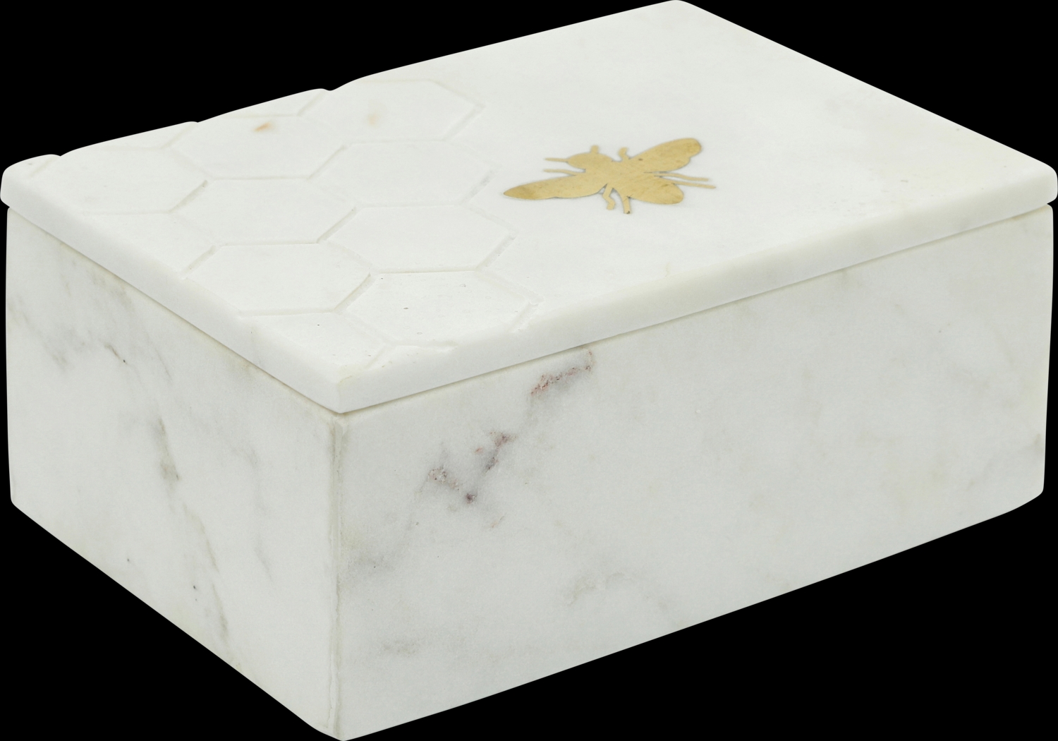 Walderbrook White Large Decorative Box - Thumbnail - Image 1