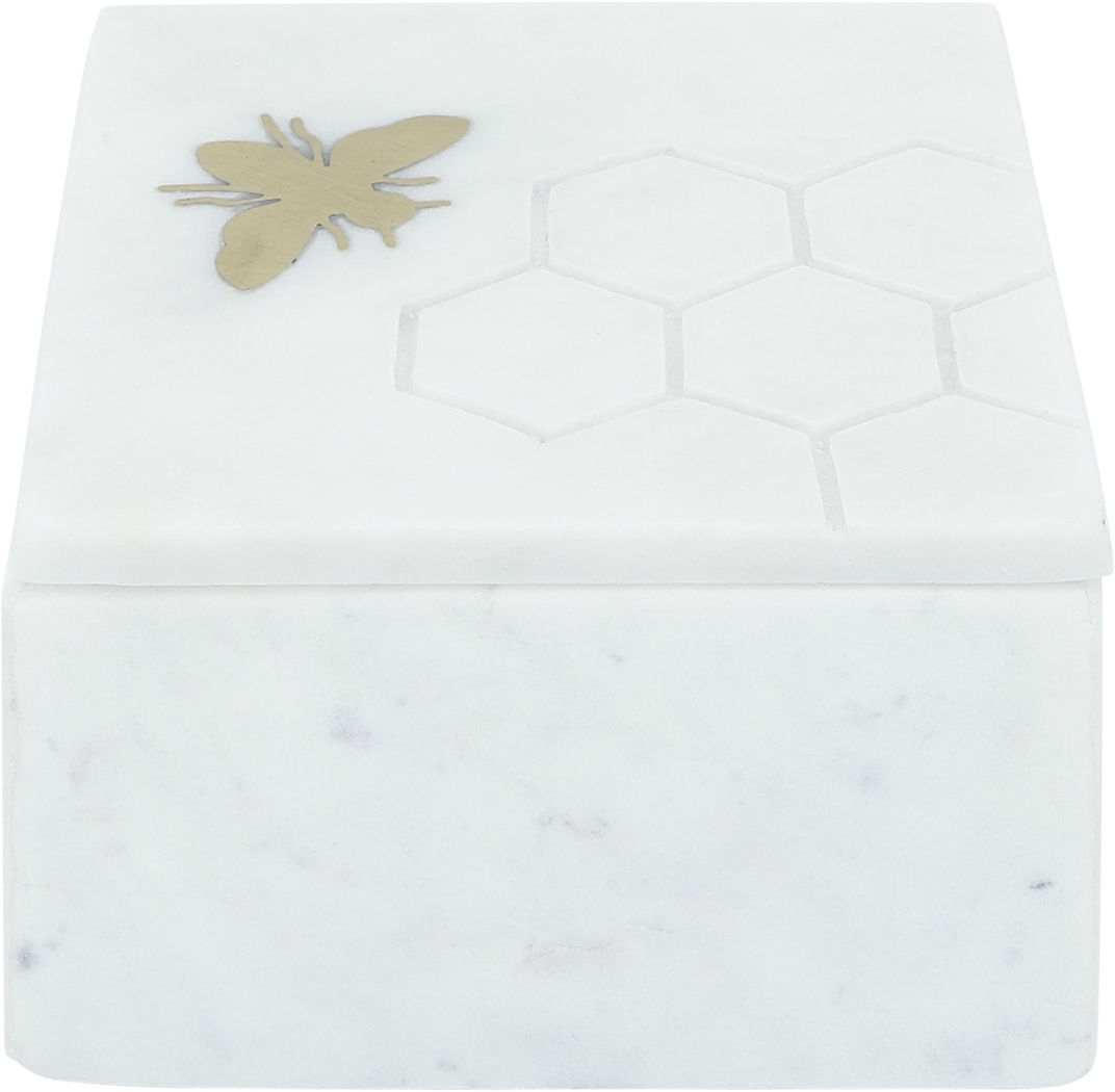 Walderbrook White Small Decorative Box - Thumbnail - Image 3