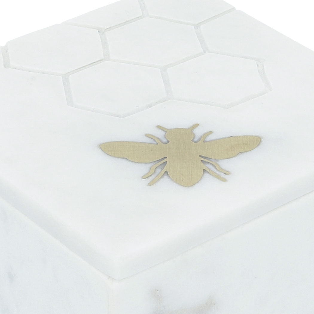 Walderbrook White Small Decorative Box - Thumbnail - Image 5