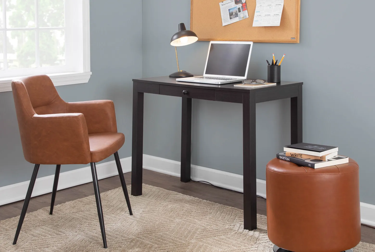 Waldman Camel Accent Chair, Set of 2 - Thumbnail - Image 13