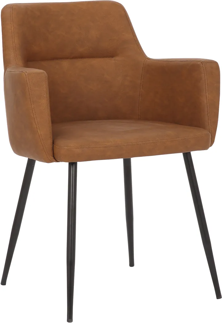 Waldman Camel Accent Chair, Set of 2 - Thumbnail - Image 9