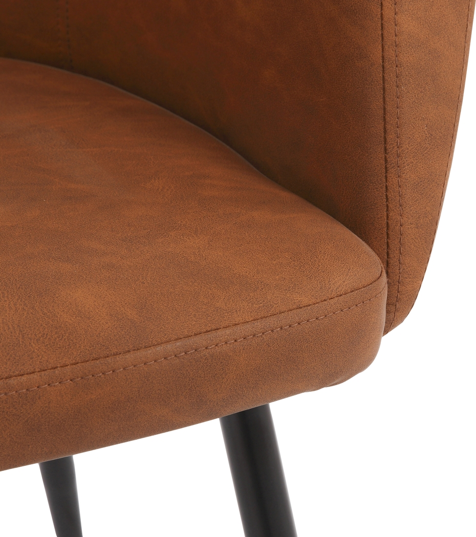 Waldman Camel Arm Chair, Set of 2 - Thumbnail - Image 9