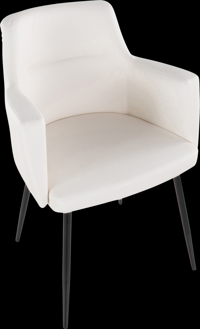 Waldman White Arm Chair, Set of 2 - Thumbnail - Image 9