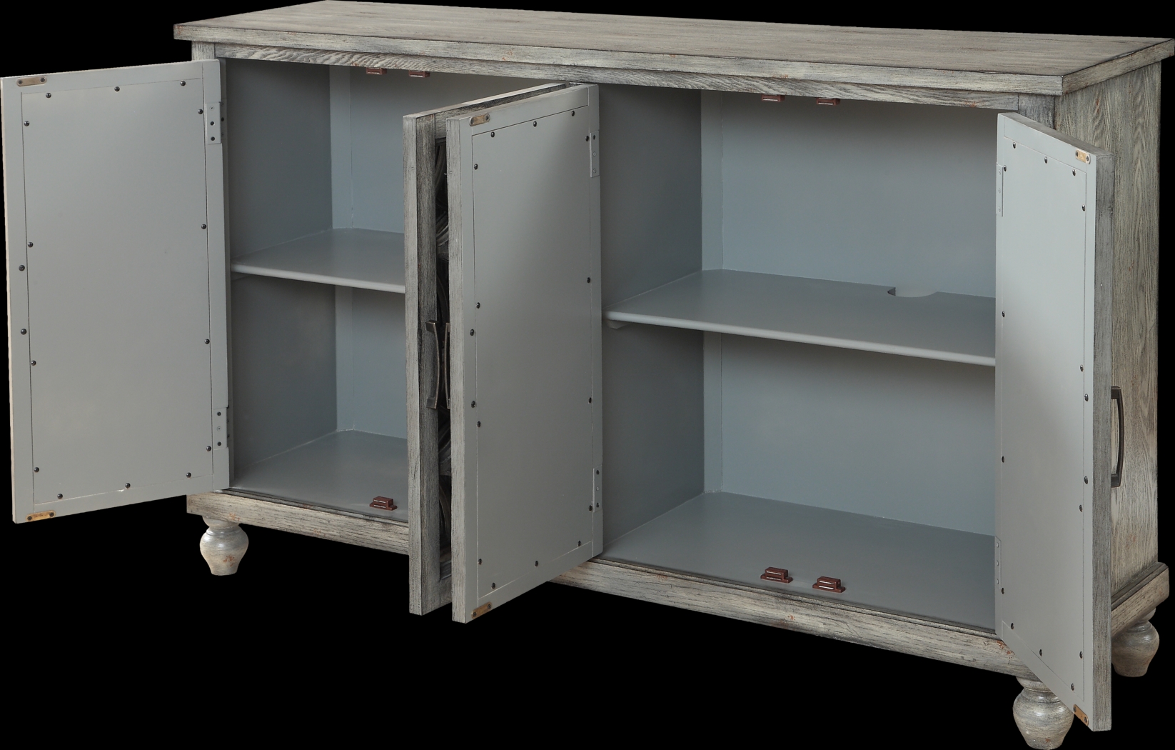 Waldridge Gray Credenza - Thumbnail - Image 4