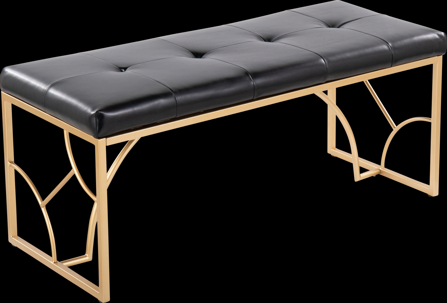 Waldroup I Black Bench - Thumbnail - Image 1