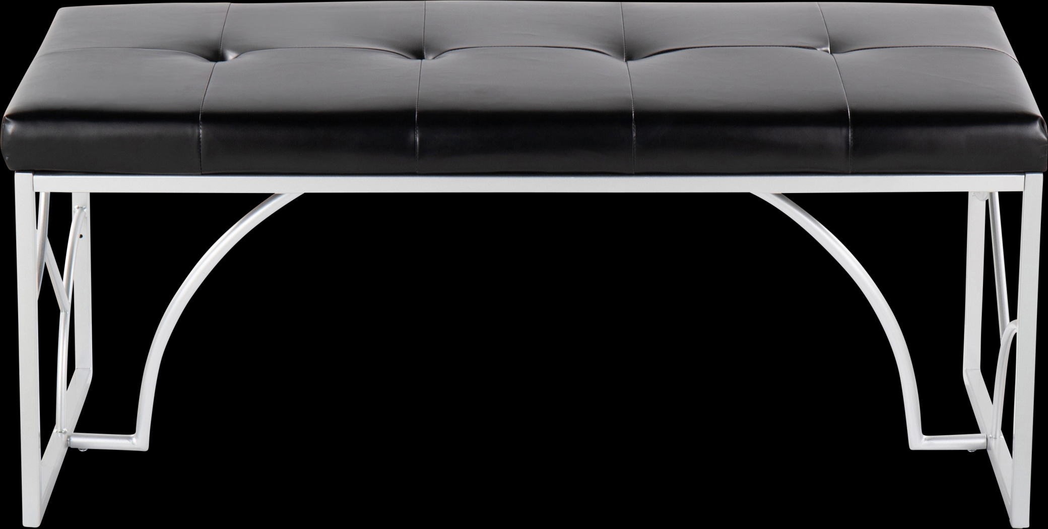 Waldroup II Black Bench - Thumbnail - Image 3