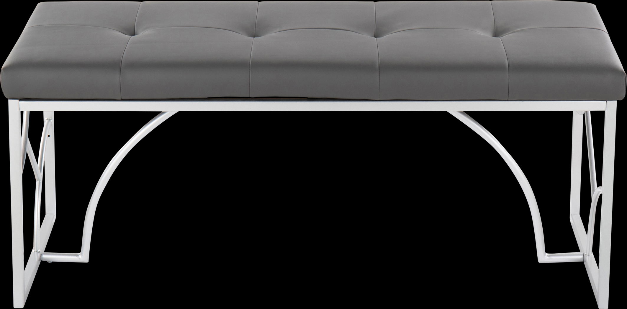 Waldroup II Dark Gray Bench - Thumbnail - Image 5