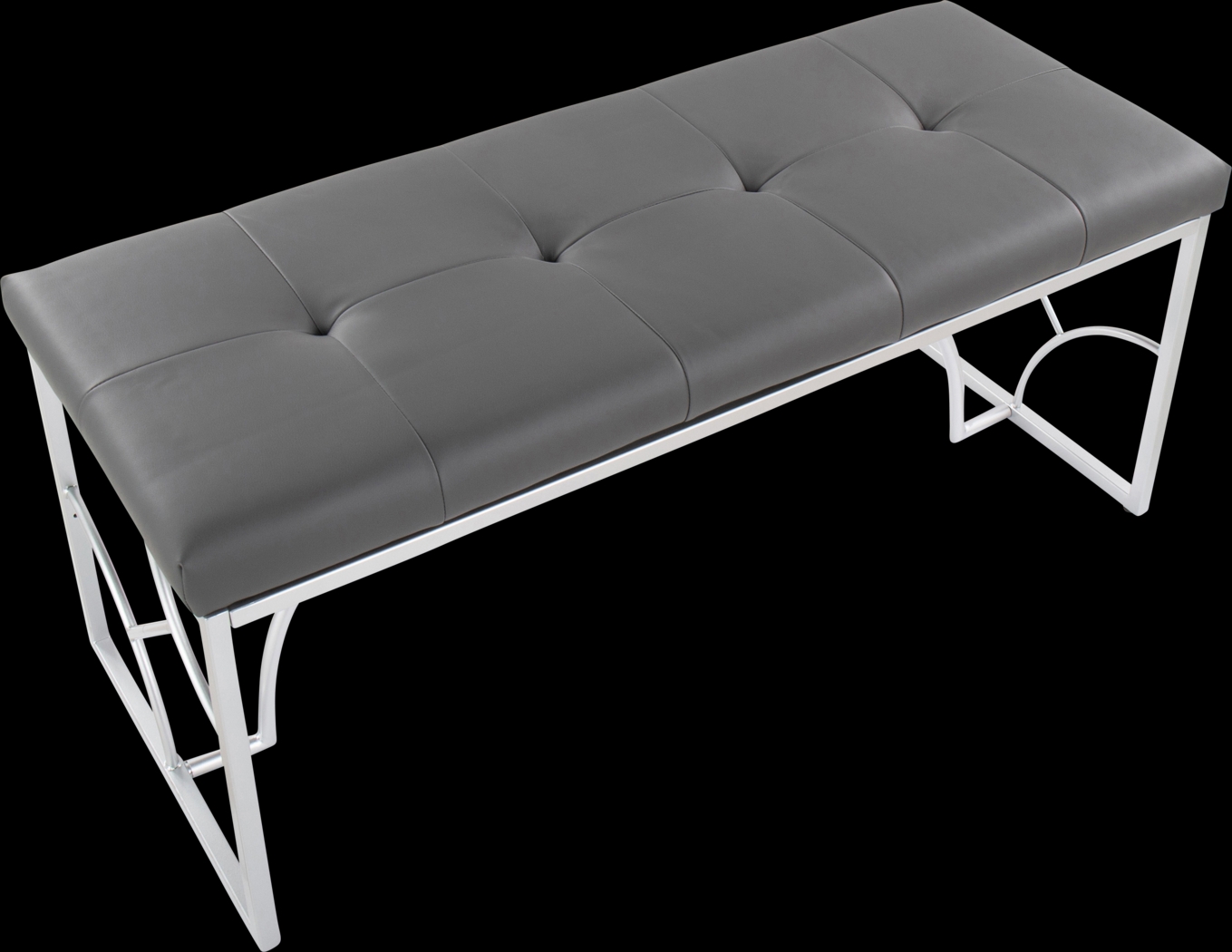 Waldroup II Dark Gray Bench - Thumbnail - Image 6