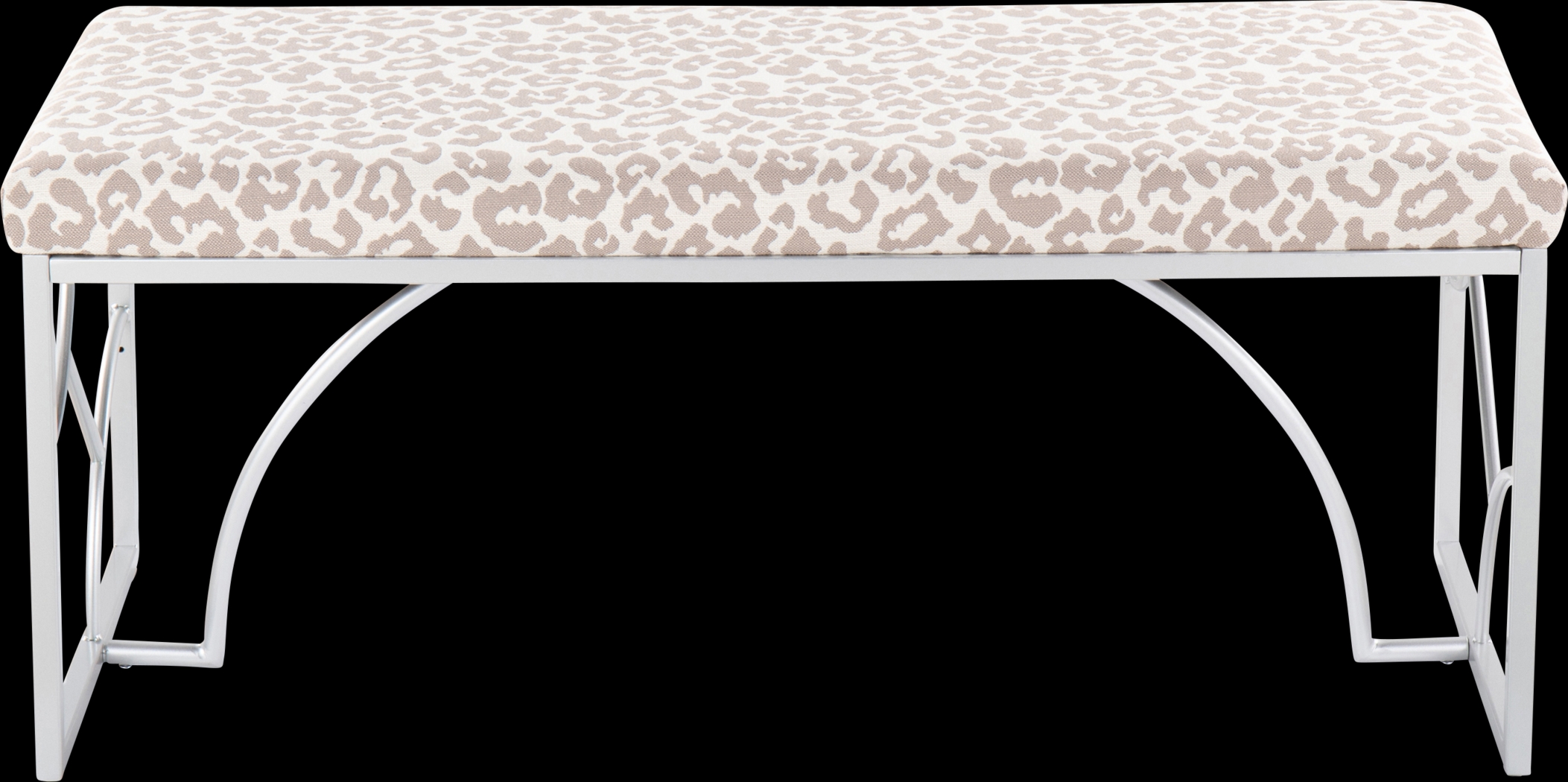 Waldroup II Light Gray Bench - Thumbnail - Image 3