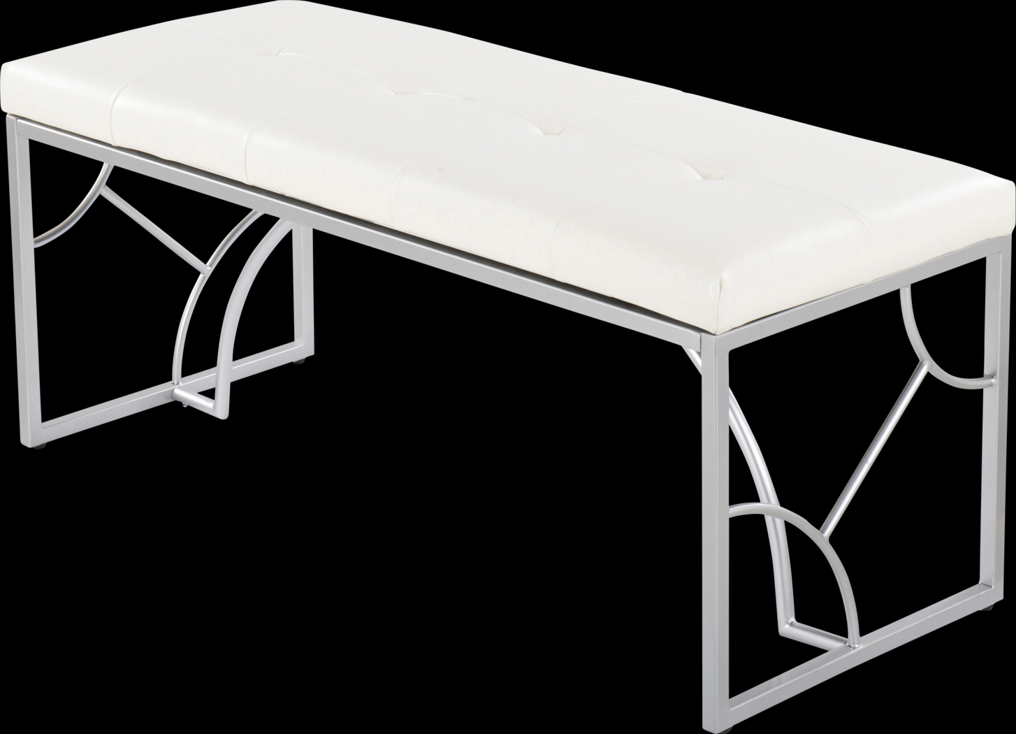 Waldroup II White Bench - Thumbnail - Image 2