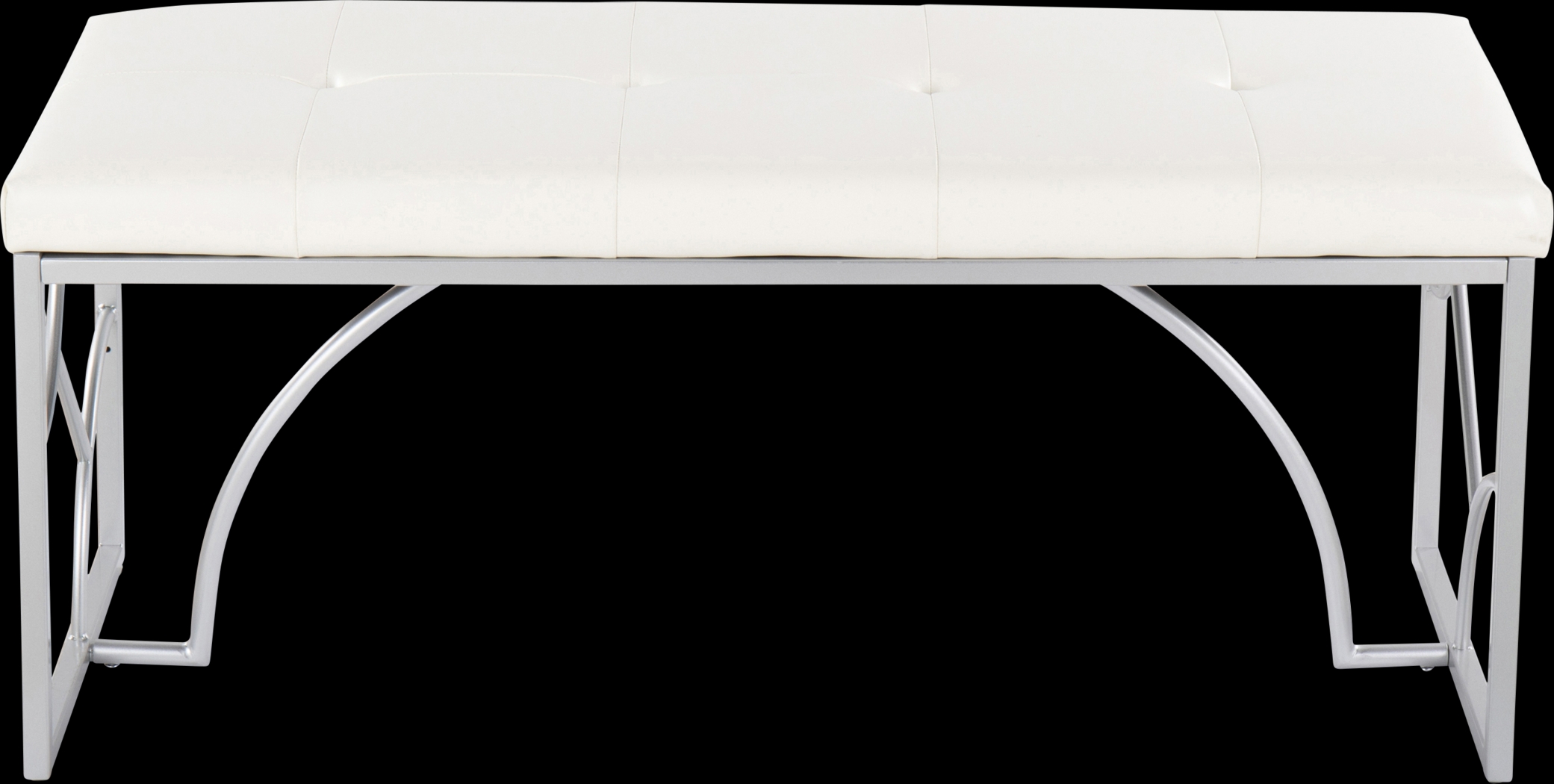 Waldroup II White Bench - Thumbnail - Image 3