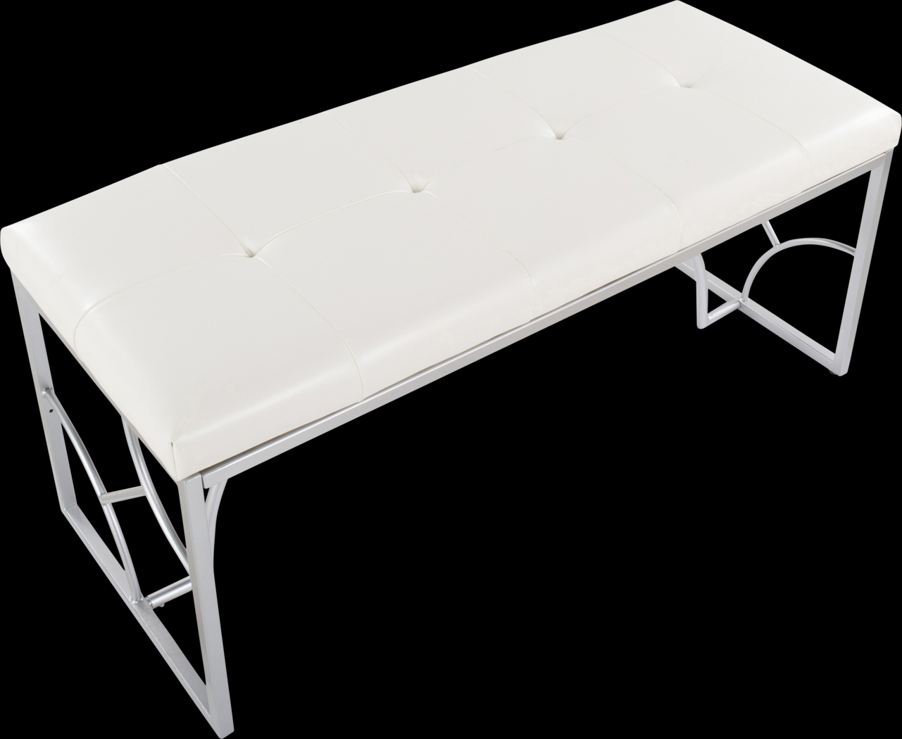 Waldroup II White Bench - Thumbnail - Image 4