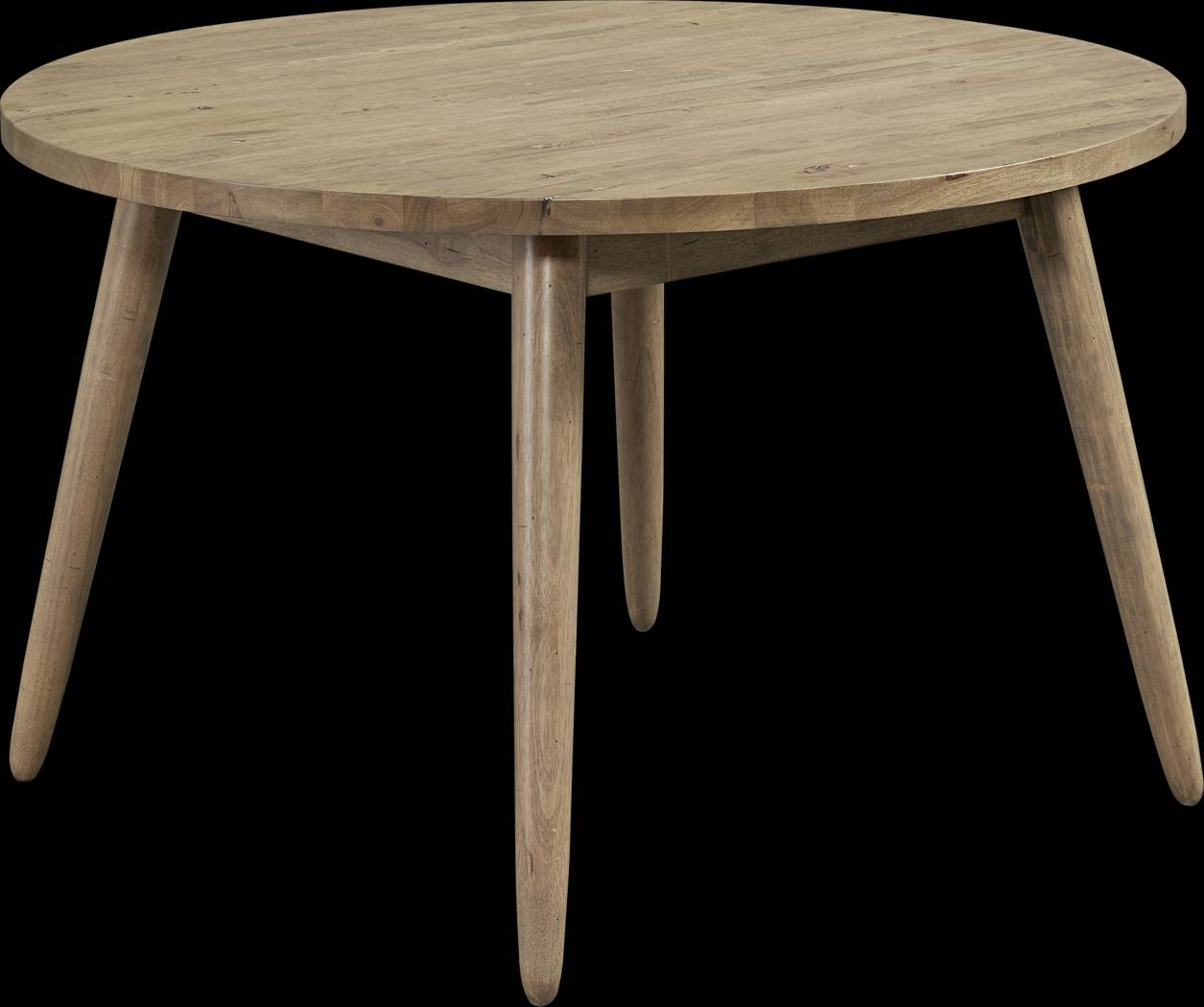Waleswood Brown Round Dining Table - Thumbnail - Image 1