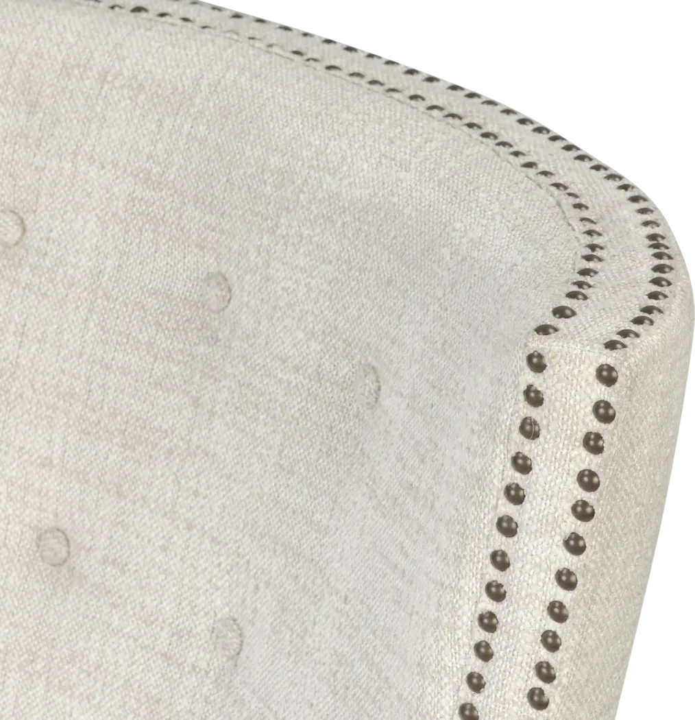 Walford White Accent Chair - Thumbnail - Image 4