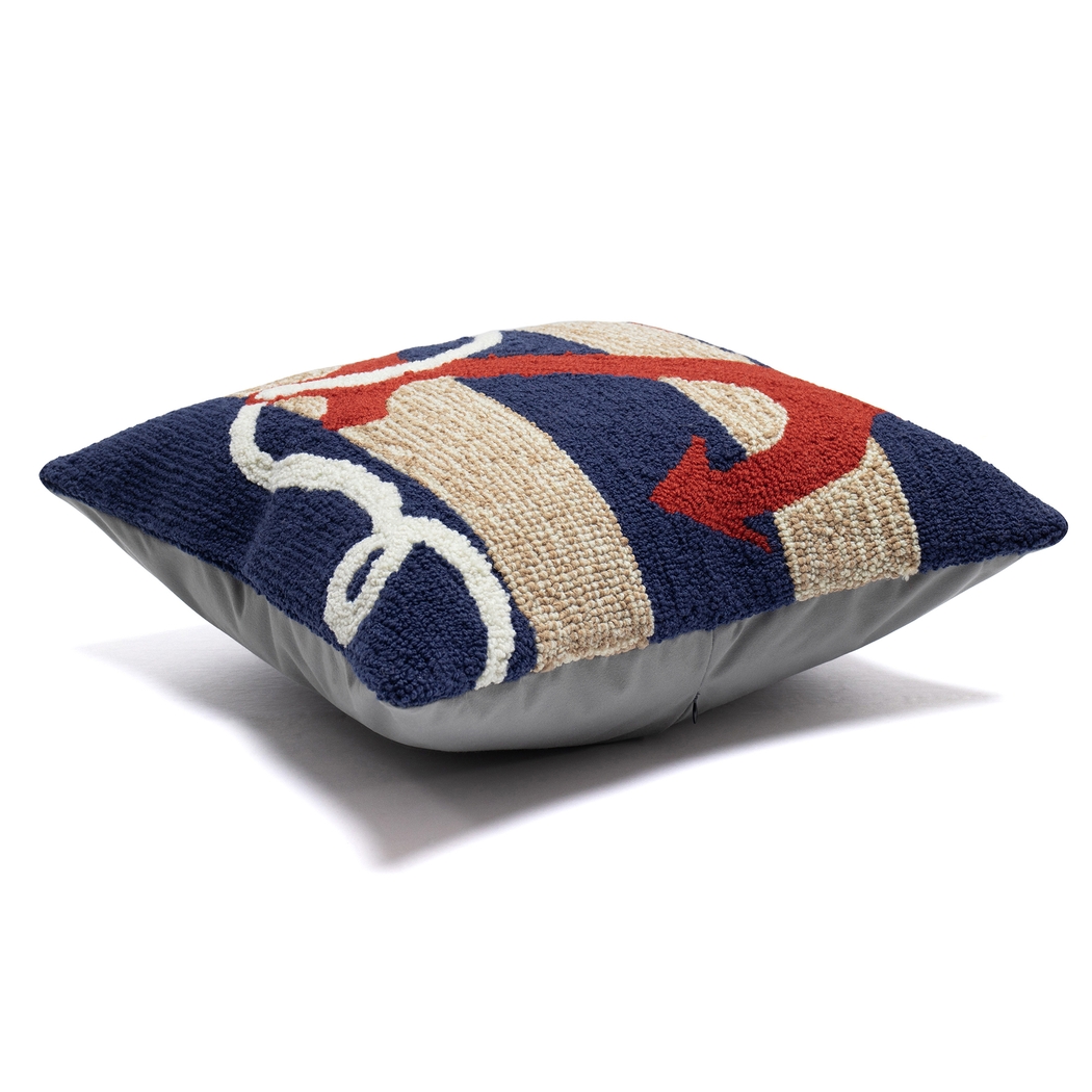 Walgrave Navy Indoor/Outdoor Accent Pillow - Thumbnail - Image 3