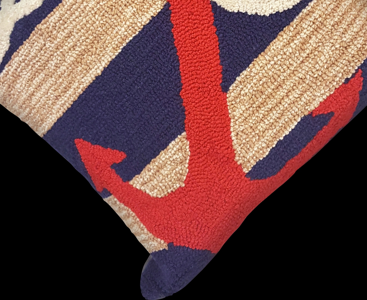 Walgrave Navy Indoor/Outdoor Accent Pillow - Thumbnail - Image 5