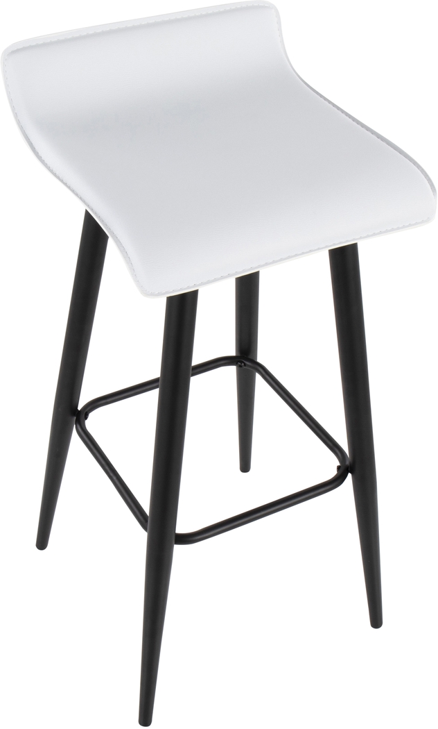 Walhill White Barstool, Set of 2 - Thumbnail - Image 7